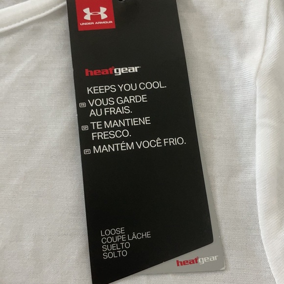 NWT Ball state university women’s short sleeve t-shirt white UA small - Picture 4 of 7